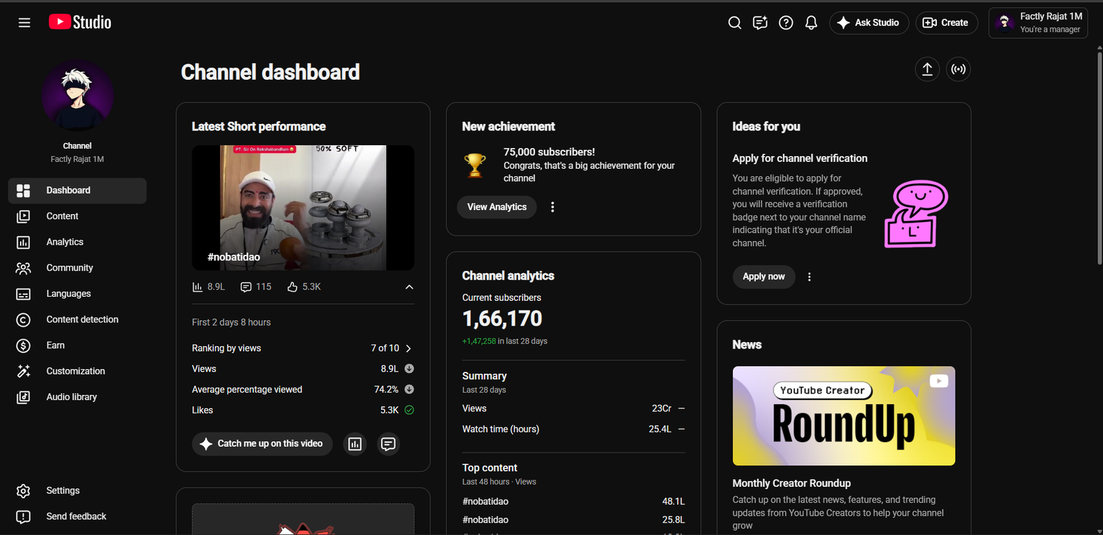 YT Channel Sell